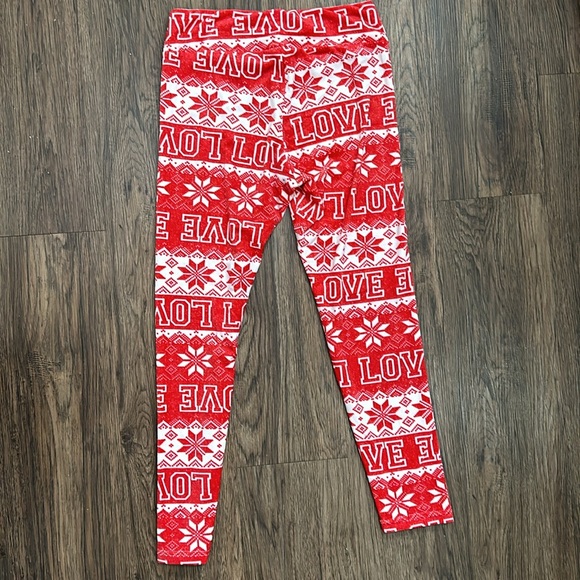 Holiday Velour Leggings - Picture 9 of 9